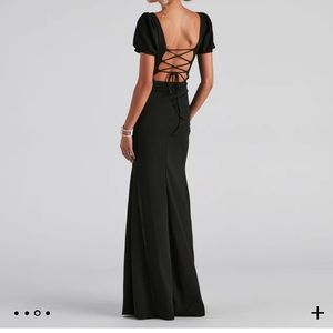 Formal black dress